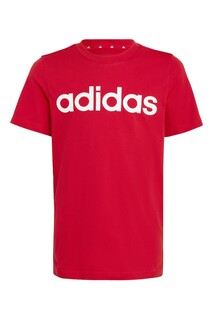 Футболка с логотипом Adidas Sportswear, красный