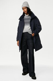 Зимняя стеганая куртка Marks &amp; Spencer, синий