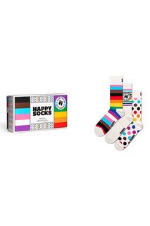 Носки Pride - 3 пары Happy Socks, мультиколор
