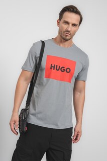 Футболка с логотипом Dulive Hugo, красный