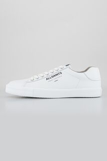 Кожаные спортивные туфли с логотипом Allsaints, белый