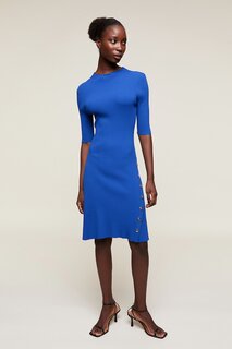 Кружевное платье Motivi, синий