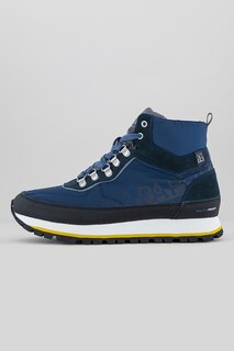 Замшевые зимние ботинки для бега Napapijri, синий