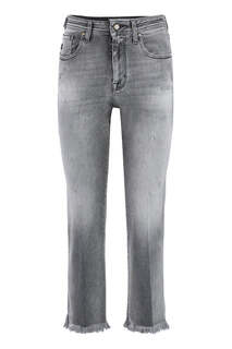 Укороченные джинсы Jacob Cohen, серый