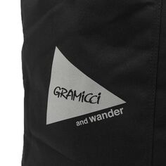 Gramicci x And Wander Двусторонняя сумка-тоут, черный