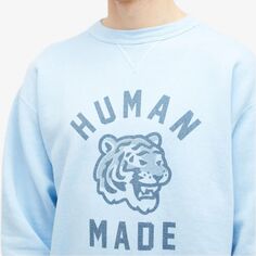 Human Made Толстовка с тигром tsuriami, синий