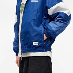 Neighborhood Двухцветная спортивная куртка, синий