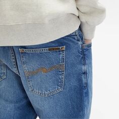 Nudie Jeans Co Джинсы Gritty Jackson, синий