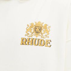 Rhude Худи-сигара Cresta, белый
