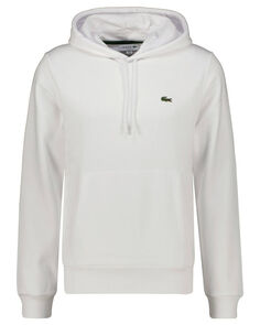 Толстовка с капюшоном Lacoste, белый