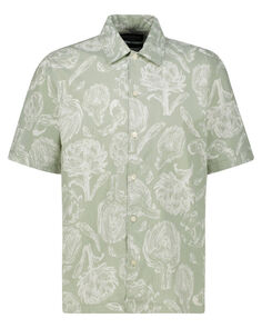 Рубашка стандартного кроя с короткими рукавами Marc O&apos;Polo, зеленый