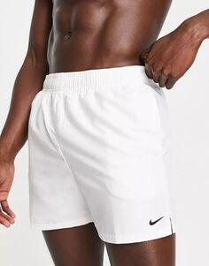 Белые шорты для плавания Nike Swim Volley 5 дюймов