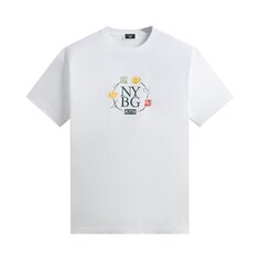 Футболка Kith x New York Botanical Garden Logo Vintage &apos;White&apos;, белый
