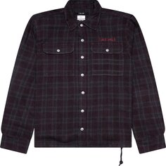 Рубашка Ksubi Spliced 999 Long-Sleeve &apos;Half Tone&apos;, красный