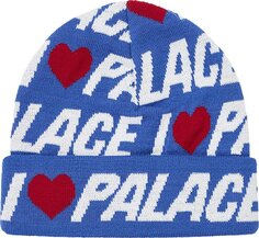 Шапка Palace I Love Palace &apos;Blue&apos;, синий
