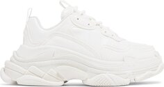 Кроссовки Balenciaga Wmns Triple S Sneaker &apos;White Rubber&apos;, белый