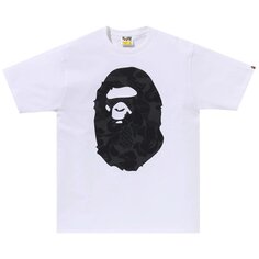 Футболка BAPE Asia Camo Big Ape Head &apos;White&apos;, белый