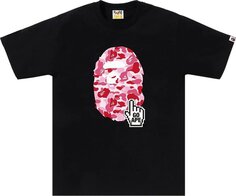 Футболка BAPE ABC Camo (Online Exclusive) &apos;Black/Pink&apos;, черный