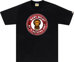 Футболка BAPE Color Camo Milo Busy Works &apos;Black/Red&apos;, черный