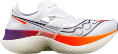 Кроссовки Endorphin Elite &apos;White ViZiRed&apos;, белый Saucony