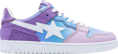 Кроссовки Wmns Sk8 Sta #1 M1 &apos;Purple Gradient&apos;, фиолетовый Bape