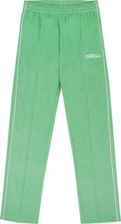 Спортивные брюки Sporty &amp; Rich Rizzoli Tennis Terry &apos;Washed Kelly/White&apos;, зеленый