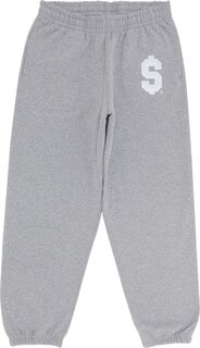 Спортивные брюки Supreme $ &apos;Heather Grey&apos;, серый
