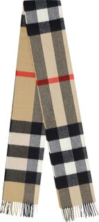 Шарф Burberry Vintage Check Cashmere &apos;Archive Beige&apos;, разноцветный