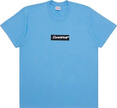 Футболка Supreme Futura Box Logo &apos;Bright Blue&apos;, синий