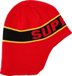 Шапка Supreme Earflap &apos;Red&apos;, красный