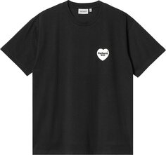 Футболка Carhartt WIP Heart Bandana &apos;Black&apos;, черный