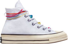 Кроссовки Wmns Chuck 70 High &apos;Embroidered Bracelet&apos;, белый Converse