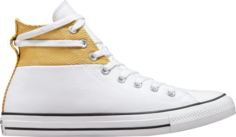 Кроссовки Chuck Taylor All Star High &apos;Crafted Patchwork - White Open Sesame&apos;, белый Converse