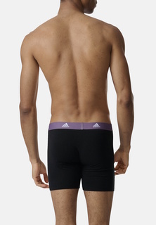 Боксеры adidas Boxer Brief 3 шт, черный