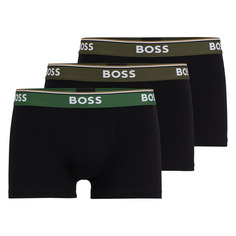 Боксеры BOSS Boxershort 3 шт, черный