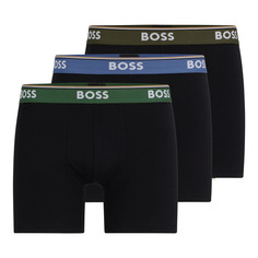 Боксеры BOSS Boxershort 3 шт, черный