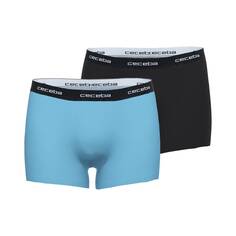 Боксеры CECEBA Boxershort 2 шт, голубой/черный