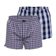 Боксеры Bugatti Web-Boxershorts 2 шт, синий