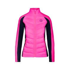 Спортивная куртка BIDI BADU Dania Tech Down Jacket - pink/ navy, розовый