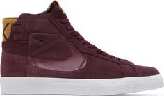 Кроссовки Zoom Blazer Mid Premium SB &apos;Maroon Patchwork&apos;, красный Nike