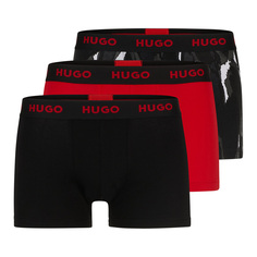 Боксеры HUGO Boxershort 3 шт, темно-серый