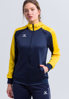 Спортивная куртка erima Liga 20, цвет new navy/gelb/dark navy