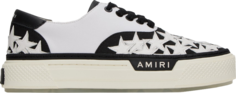 Кроссовки Amiri Court Slip-On &apos;Stars - White Black&apos;, белый