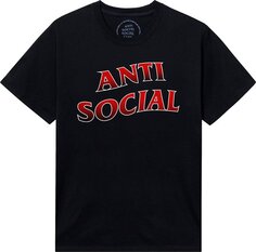 Футболка Anti Social Social Club Half Games &apos;Black&apos;, черный