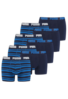 Боксеры Puma Boxershorts HERITAGE STRIPE BOXER 8 шт, цвет 056 - blue