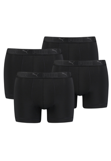 Боксеры Puma Boxershorts PUMA SPORT MICROFIBER BOXER 4P, черный