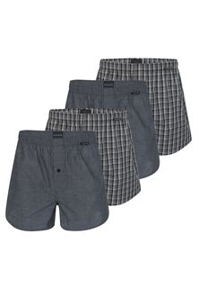 Боксеры Schiesser Boxershorts Web, черный