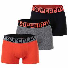 Боксеры Superdry Boxershort 3 шт, черный