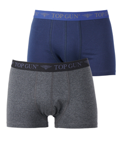 Боксеры TOP GUN Boxershorts Doppelpack TGUW001, цвет navy - anthracite