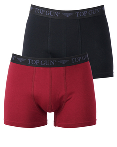 Боксеры TOP GUN Boxershorts Doppelpack TGUW001, цвет sunset - black